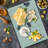 Ambesonne Anchor Cutting Board Large Size Sailor Adventure Retro Multicolor