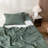 Solayne 100% Washed Cotton Duvet Cover Set with Faux Hemp Texture, Solid Color, Zipper Closure and Corner Ties-111685176-111685178