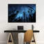 «Forest Night Sky», reproduction sur toile-1441309974