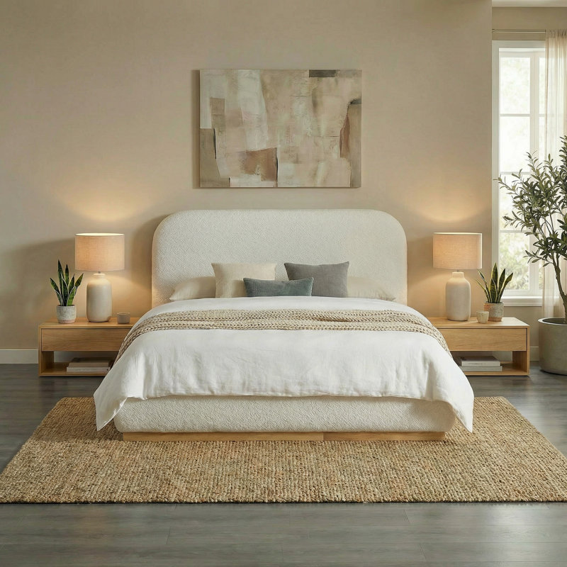 Ensemble de 2 tables de chevet Hanzel Minimalist