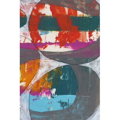 Nested Ellipse II by Jennifer Goldberger - Wrapped Canvas Art Print