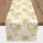 Berny Rectangle Floral Polyester Table Runner-24286785-24274842
