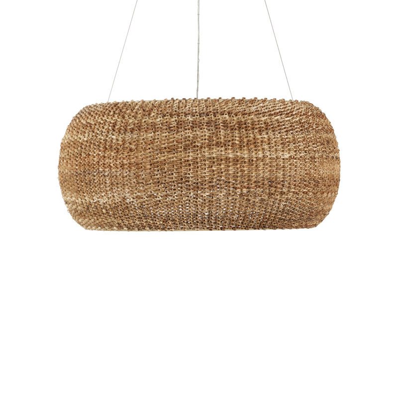 Boucle 6 - Light Wrought Iron Chandelier