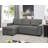 Reversible Velvet Sectional Sleeper Sofa Bed with Storage Chaise – Pull Out Convertible Couch-1017160163-1017160169
