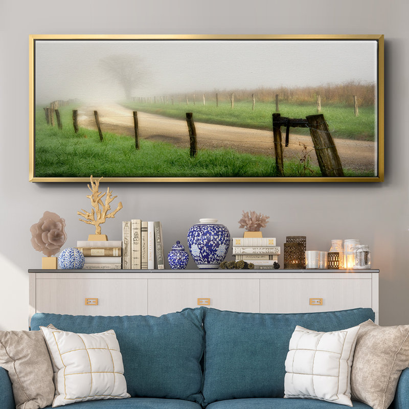 Around the Bend- Framed Canvas
