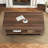 Damika Rectangular Coffee Table with 2-Tier Storage and Rustic Oak-488101273