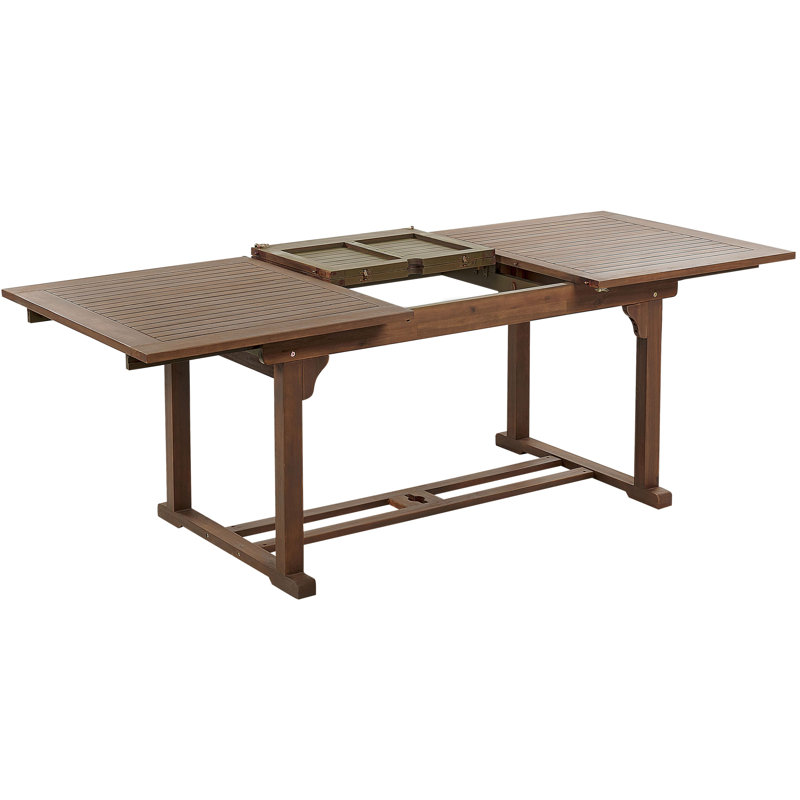 Acacia Patio Dining Set with Extendable