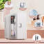 Réfrigérateur de beauté personnel 4L sans fréon: blanc, avec prises domestiques et à courant continu, parfait pour les dortoirs-120130891