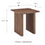Table d'appoint 20 po Benson en noyer