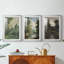 Paysage rétro CXCVII - impression encadrée sur mesure de qualité supérieure - 3 pièces-779631000-779630981