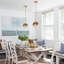 Lustre moderne en verre