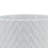 5" CHEVRON PLANTER W/ STAND, WHITE