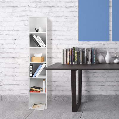 Casimir 158.5cm H x 30cm W Cube Bookcase