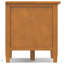 Meuble télé bas 72 po Warm Shaker-926522571