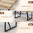 87 Inch Wood Dining Table Set With PU Leather Upholstered Dining Chair-1386012253-1384234838-1394918177