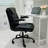 Nakysha Executive PU Leather Office Chair with Swivel Base and Flip-up Armrests-727507569
