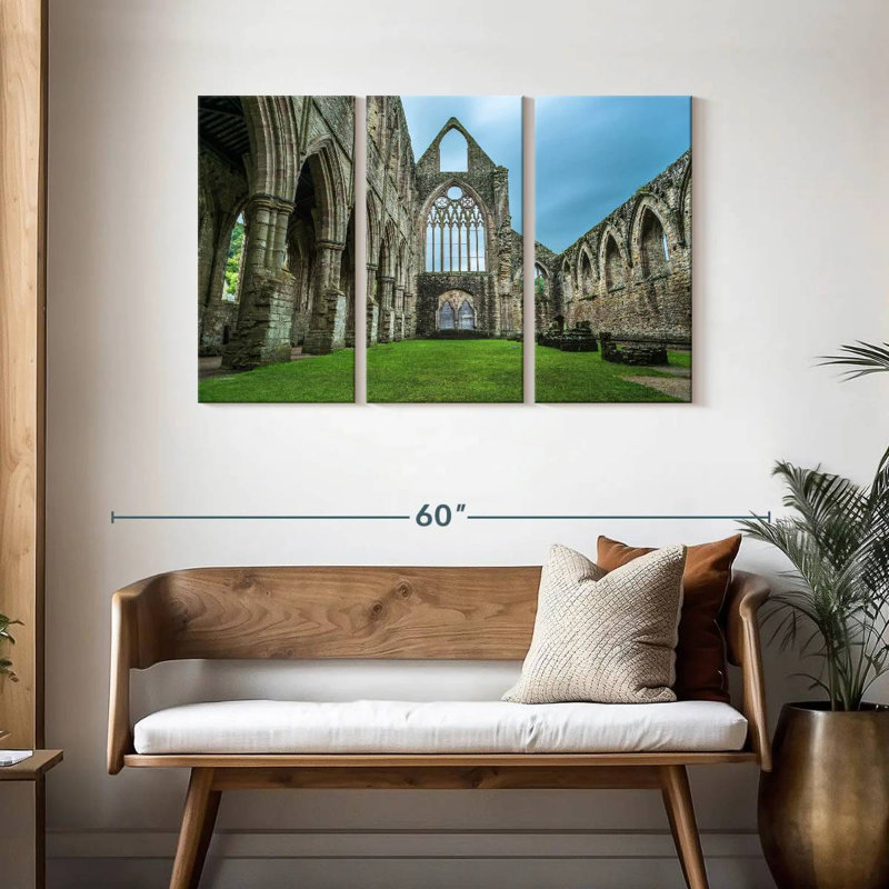 Église abbatiale Nicci Tintern, H 28 po x l 45 po