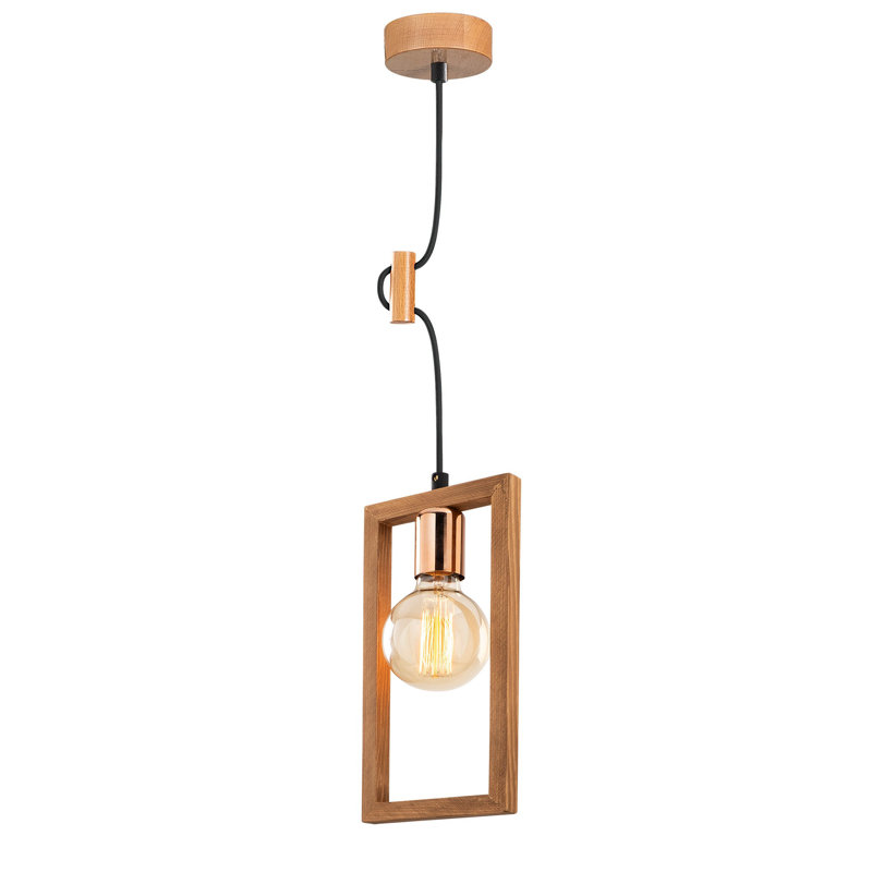 Luminaire suspendu simple à 1 lumière Hendrick