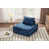 Tissu bleu marine