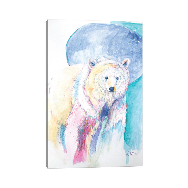 Bear'S Wander by Kerri McCabe - Wrapped Canvas Print, 101.6cm H x 66.04cm W x 1.905cm D