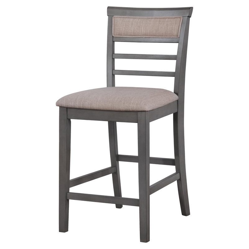 Bodhe 7-Piece Dining Table Set, Gray, 7