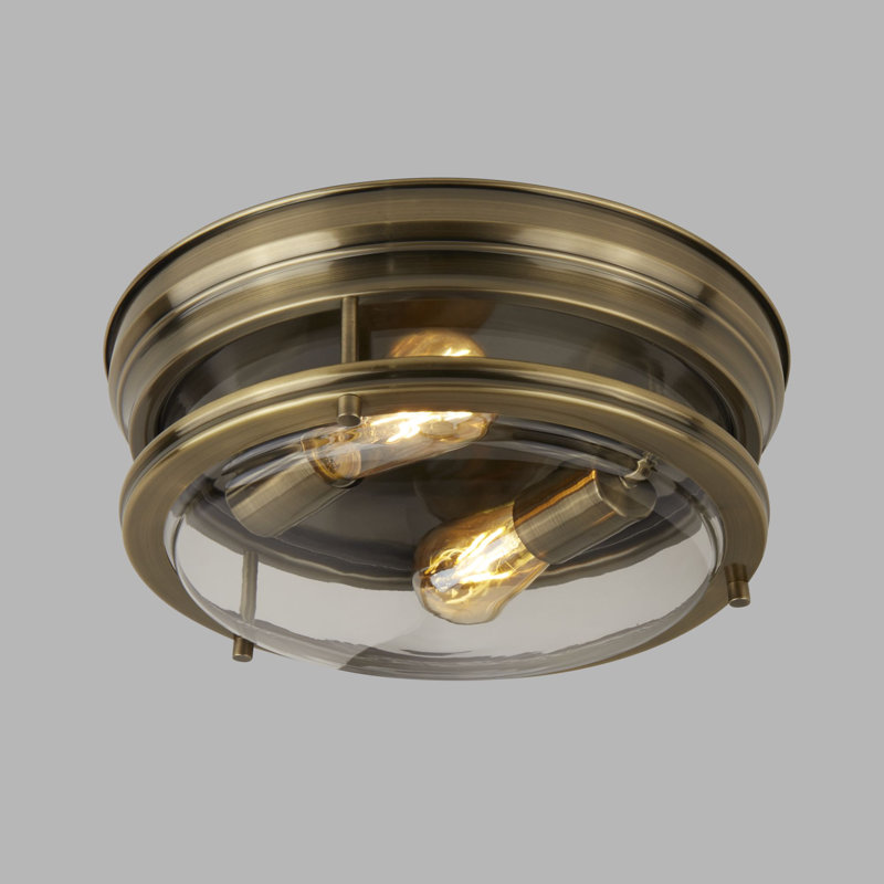 Concord Flush Mount, Plated