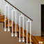 4Pcs Adjustable Stair Railing Posts For Deck, Balcony, Stair-117204103