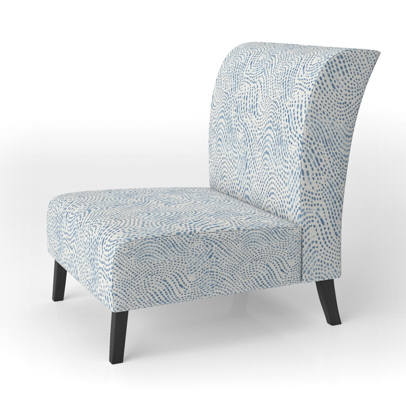 Fauteuil de chambre Dots, Pantoufle sans accoudoirs