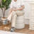 Lacquey Upholstered Ottoman-221359899