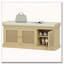 Shoe Storage Bench With Woven Rattan Doors, Shoe Bench With Cushion-121086826