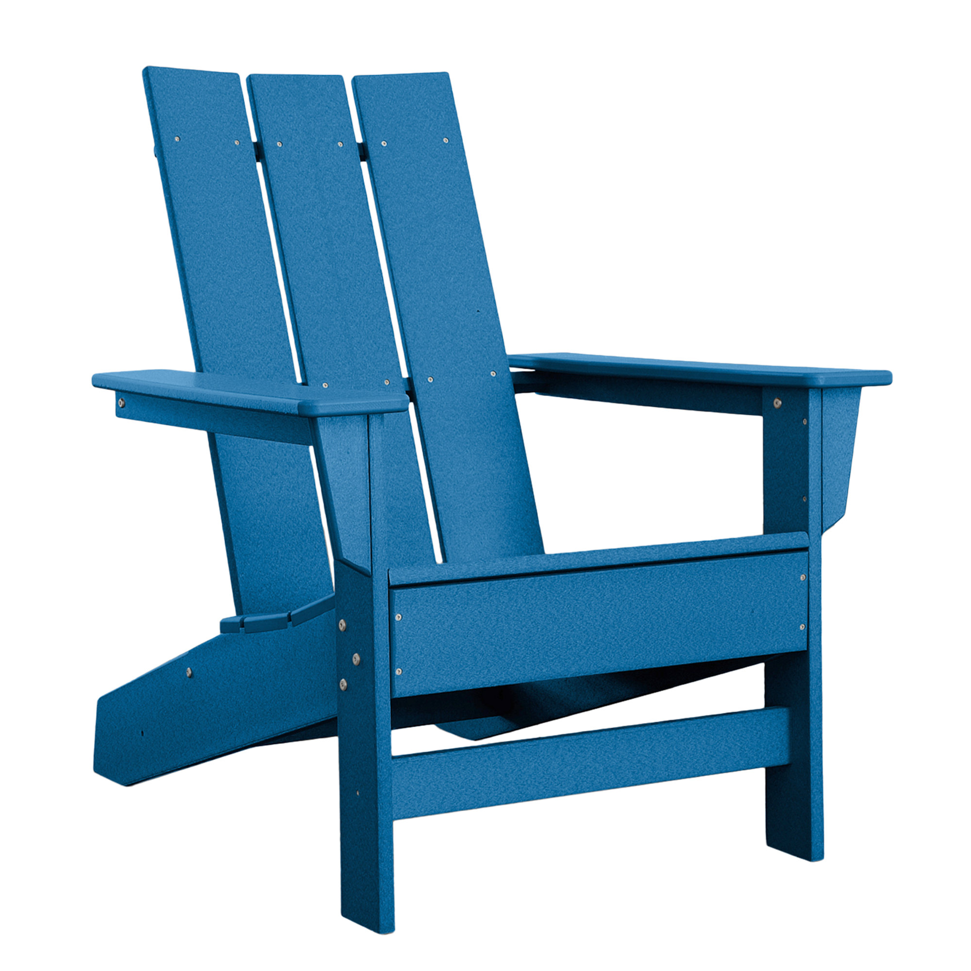 Ratcliff All-Weather HDPE Adirondack Chair, Royal Blue