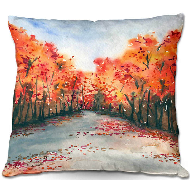 Coussin de voyage de canapé automne, 16 po x 1 po