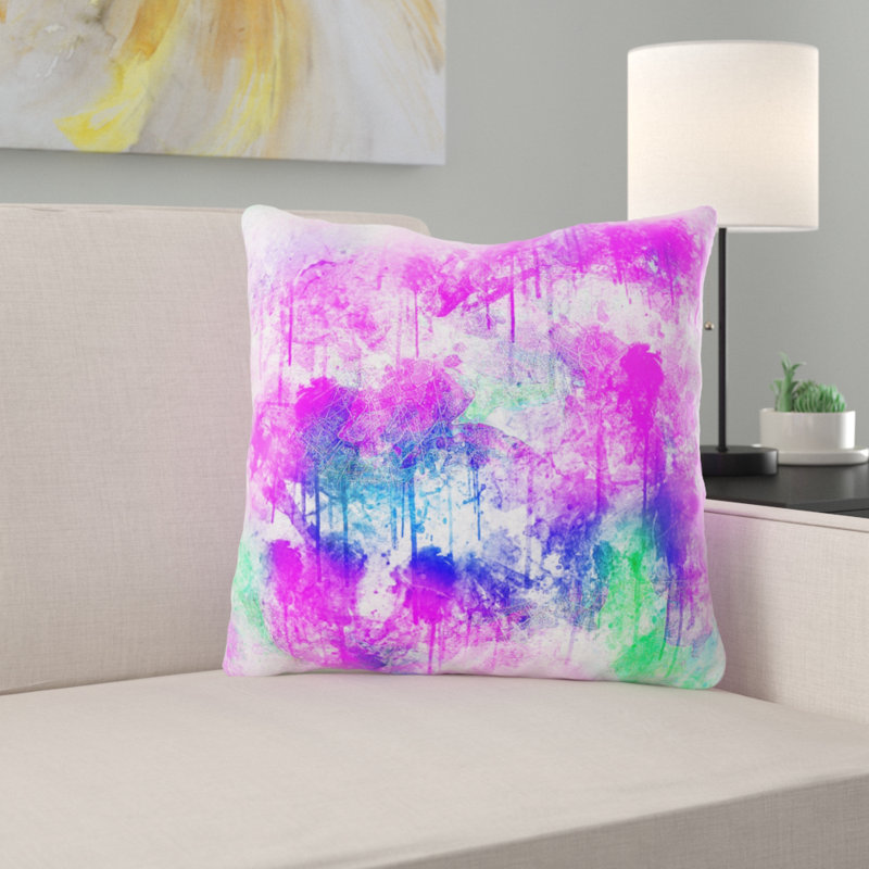 Adison Throw Pillow, Microsuede, Indoor