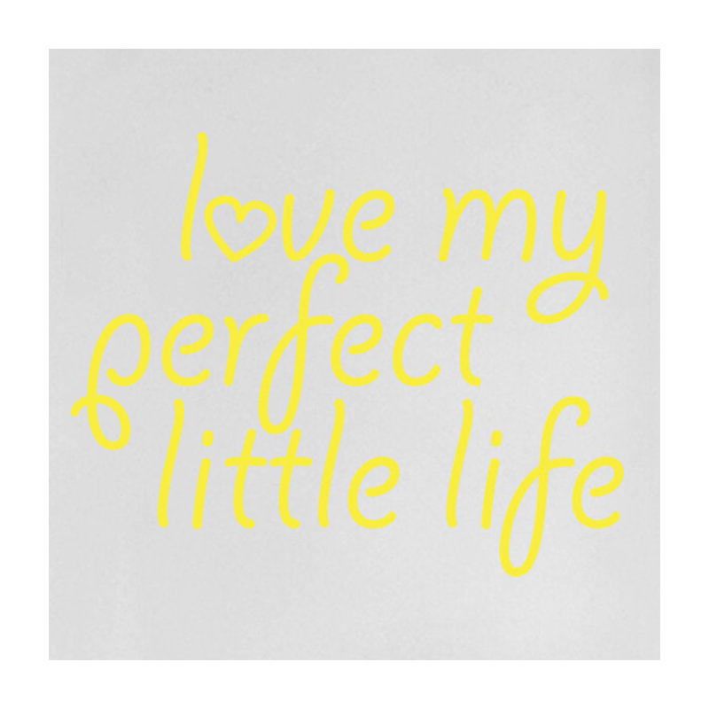 Wall Decal, Bright Yellow