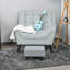 Yarger 40cm Wide Rectangle Solid Colour Footstool Ottoman-739538335