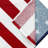 Berryhill American Flag Beach Towel | 100% Cotton Patriotic Stars and Stripes 30"x60"