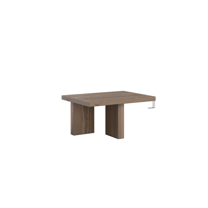 JAPAN BED SIDE TABLE CAROB BROWN, Brown