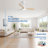 52" Nicola 3 - Blade LED Propeller Ceiling Fan with Remote Control and Light Kit Included-1954454693