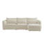 Canapé modulaire incurvé en chenille de 119 po avec méridienne-1868381493-1868381499