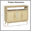 Buffet Boho Chic Rattan