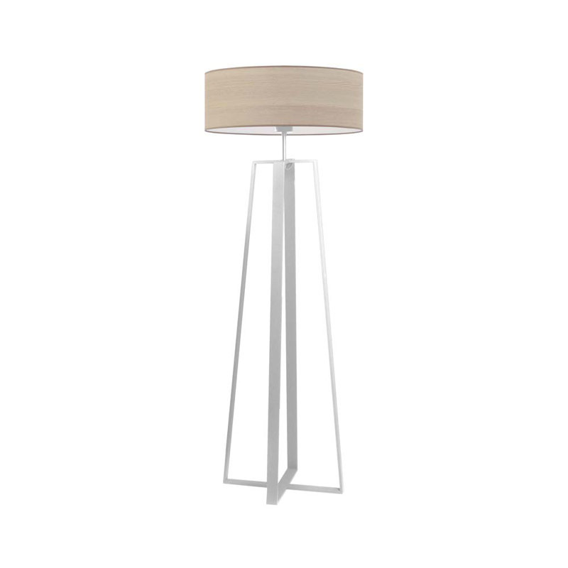 Bilyue 158cm Novelty Floor Lamp, White, Beige