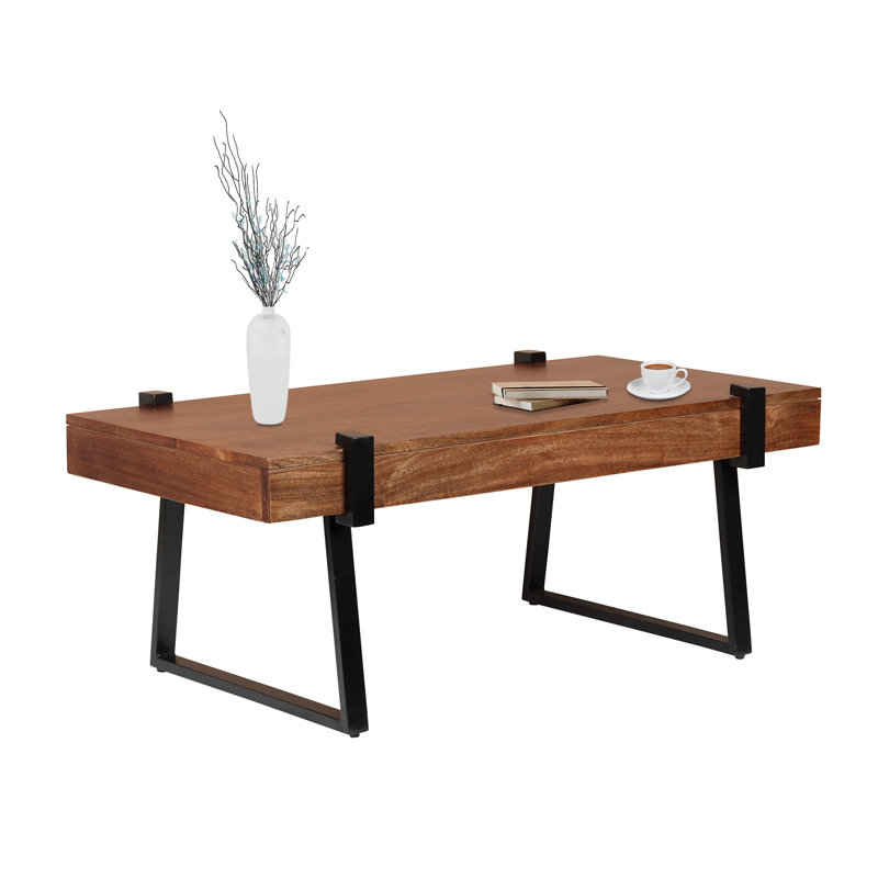 Pewamo Solid Wood Single Coffee Table