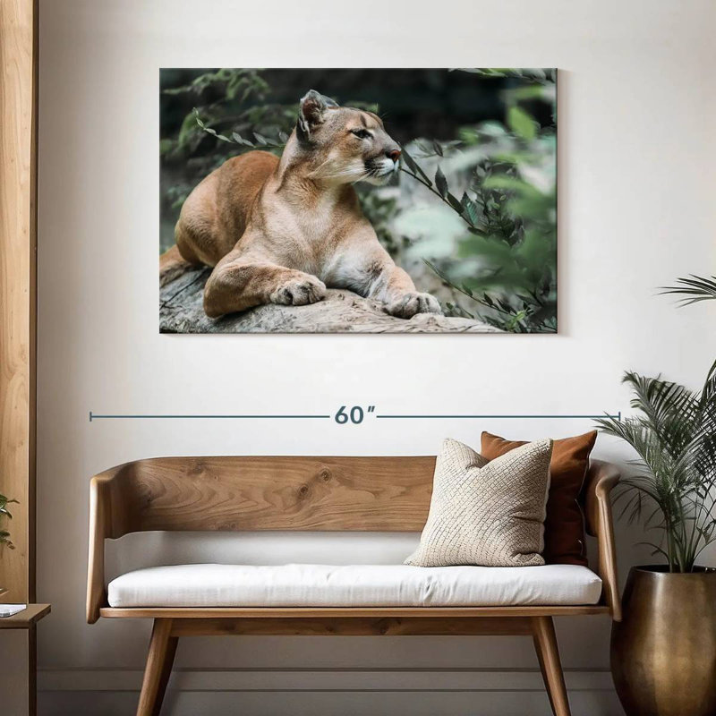 Brampt Forest Jaguar, 30" H x 45" W