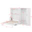 Grand lit escamotable avec placard