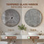 Miroir mural rond en aluminium, miroir circulaire moderne pour meuble-lavabo, entrée, salon-126356011-126561343