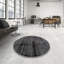Tapis gris/zone noire contemporaine-168719126