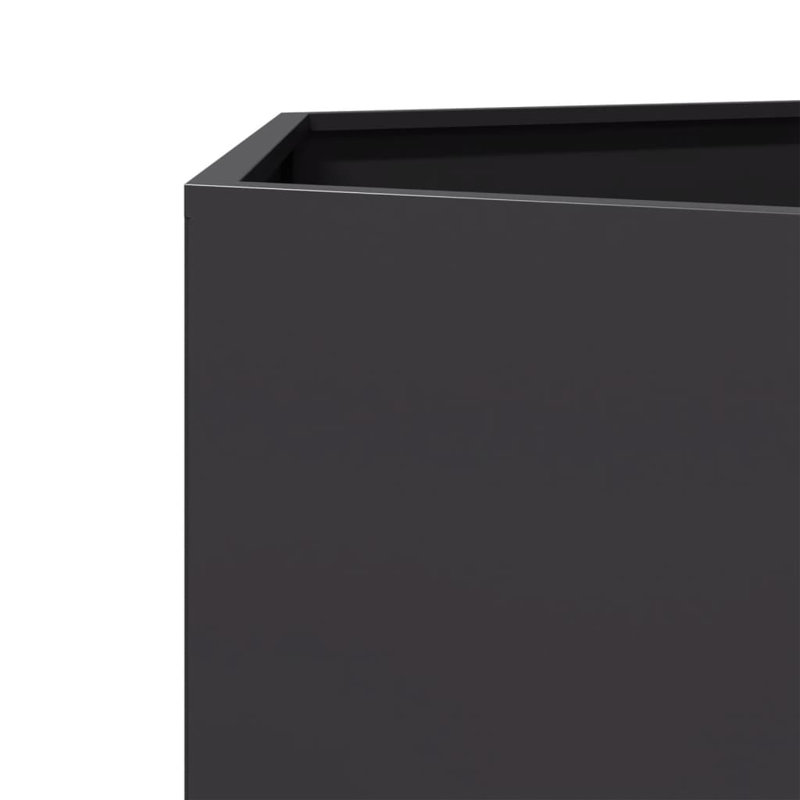 Planter Box, 45cm H x 138cm W x 120cm D, Black