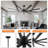 Layahna 96'' 9 Blades Indoor Ceiling Fan with Remote-1357360528