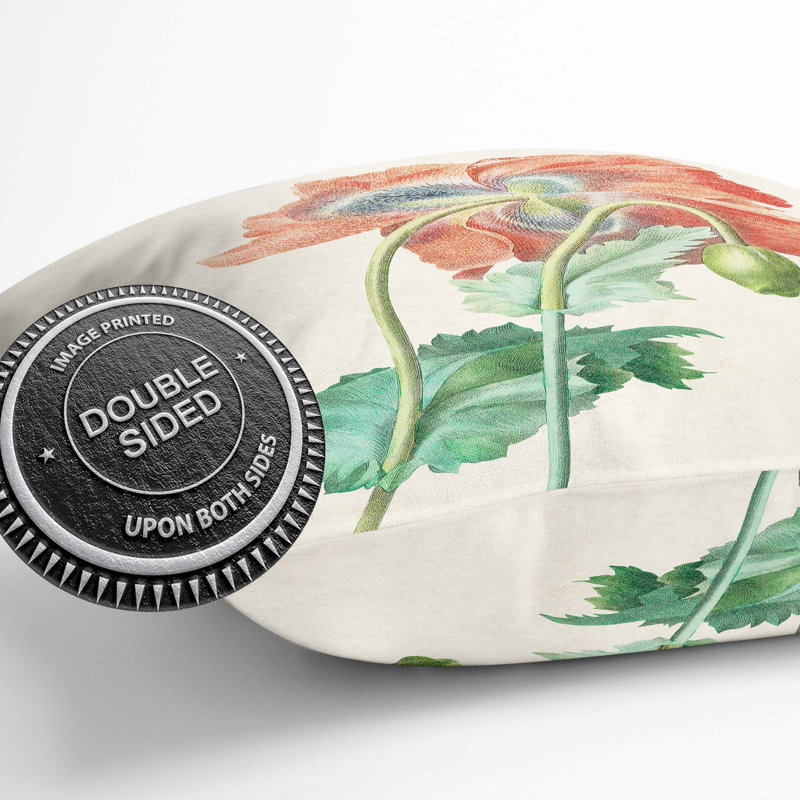 Square Throw Cushion, 40cm H x 40cm W x 15cm D