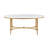 Dolorese Marble Top Coffee Table